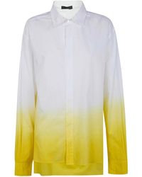Maria Calderara - Shaded Cotton Muslin Shirt - Lyst
