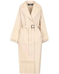 Jacquemus - Trapezi Trench Coat - Lyst