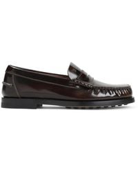 Tod's - Tods Calf Leather Loafers - Lyst