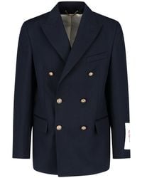 Golden Goose - Double-Breasted Dave Blazer - Lyst