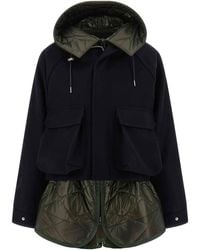 Sacai - Melton Blouson - Lyst