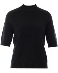 Loulou de Saison - Loulou De Saison Ruth Knitted T-Shirt - Lyst