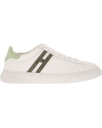 Hogan - H 365 Sneakers In Leather And Suede Details - Lyst