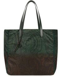 Etro - Nylon Shopping Bag - Lyst