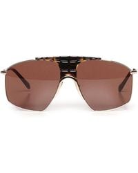 Alaïa - Metal Butterfly Sunglasses - Lyst