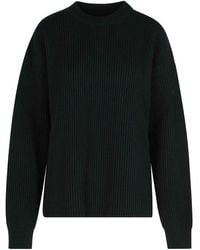 Jil Sander - Wool Crew Neck Sweater - Lyst