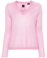 Pinko - V-Neck Sweater - Lyst