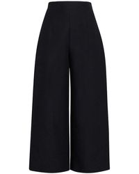 Marni - High-waisted Cropped Trousers - Lyst