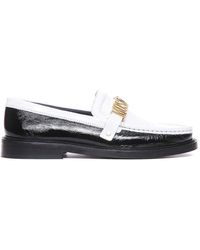 Moschino - College Two-tone Loafers - Lyst
