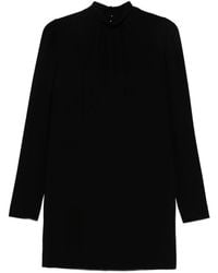 Max Mara - High Neck Short Dress - Lyst
