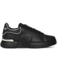 Philipp Plein - Phantom Kick$ Leather Sneaker - Lyst