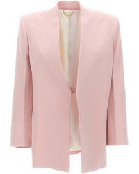 Victoria Beckham - Single-Breasted Blazer Jacket - Lyst