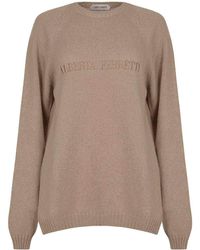 Alberta Ferretti - Sweater Made Of Wool And Cashmere - Lyst