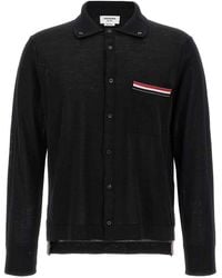 Thom Browne - Button Down Cardigan - Lyst