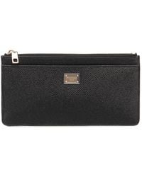 Dolce & Gabbana - Dauphine Leather Card Case - Lyst