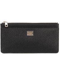 Dolce & Gabbana - Dauphine Leather Card Case - Lyst