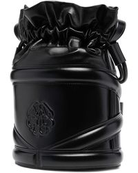 Alexander McQueen - The Curve Soft Large Leather Bucket Bag - Lyst