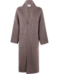 Ma'ry'ya - Long Coat Buttons Jaw - Lyst