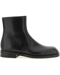Lemaire - Zip Ankle Boots - Lyst