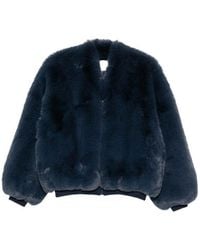 Frankie Shop - Senna Faux Fur Jacket - Lyst