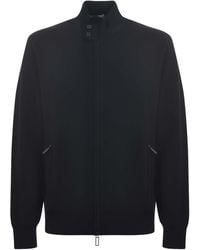 Paolo Pecora - Wool And Cotton Blend Cardigan - Lyst