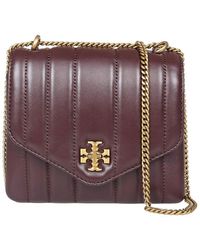 Tory Burch - Kira Square Bag In Quilted Leather - Lyst
