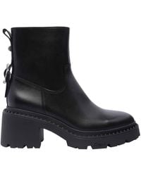 Ash - Zippered Short Boots - Lyst