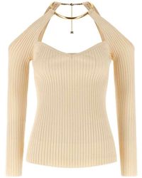 Elisabetta Franchi - Viscose Cardigan - Lyst