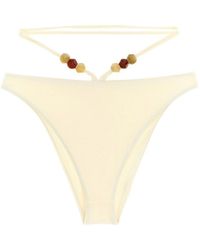 Magda Butrym - Re26 Beaded-Detail Bikini Bottoms - Lyst