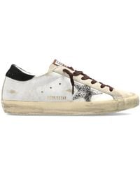 Golden Goose - Super Star Leather Sneakers - Lyst