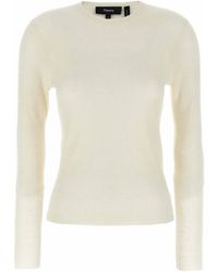 Theory - Viscose Linen Sweater - Lyst
