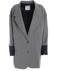 Moschino - Maxi Lapels Oversize Jacket - Lyst