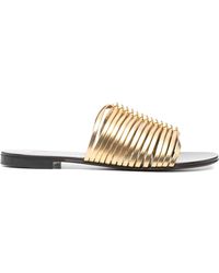 Giuseppe Zanotti - Savoia Flat Sandals - Lyst