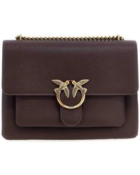 Pinko - Love One Soft Large Crossbody Bag - Lyst