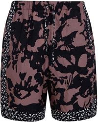 Dries Van Noten - Piperi Printed Shorts - Lyst