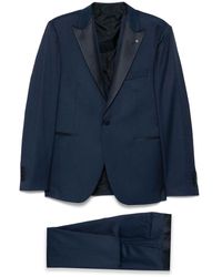 Tagliatore - Suit With Vest Jacket And Trousers - Lyst