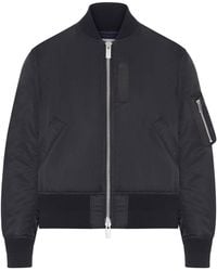 Sacai - Nylon Bomber Jacket With Zip - Lyst