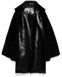Alberta Ferretti - Short Reversible Coat - Lyst