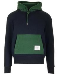 Thom Browne - Hooded Sweatshirt - Lyst