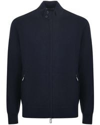Paolo Pecora - Wool And Cotton Blend Cardigan - Lyst