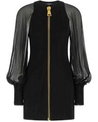 Balmain - Xl Zip Dress - Lyst