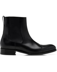 Tom Ford - Burnished Leather Edgar Chelsea Boot - Lyst