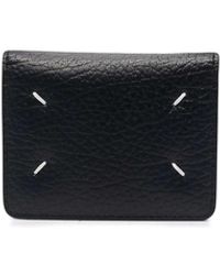 Maison Margiela - Stitch-detail Leather Wallet - Lyst