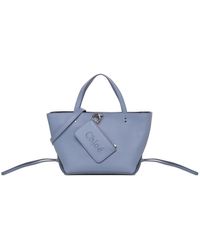 Chloé - Hammered Leather Bag With Strins And Cover - Lyst