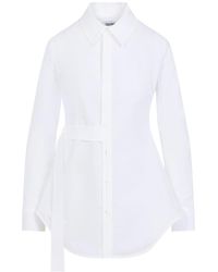 Jean Paul Gaultier - Strap Detail Shirt - Lyst