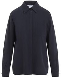 Max Mara - Siamese Washed Silk Shirt - Lyst