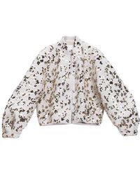 Genny - Bomber Paillettes - Lyst