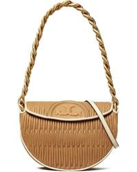 Tory Burch - Fleming Crescent Moon Mini Bag - Lyst