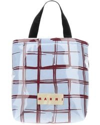 Marni - Coated Canvas Tote Bag - Lyst