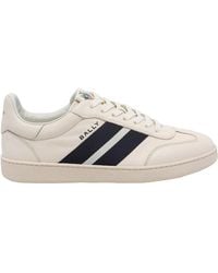 Bally - Crest Lace-Up Sneakers - Lyst